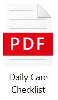 daily care checklist thumbnail