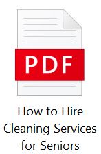 how to hire cleaning services for seniors