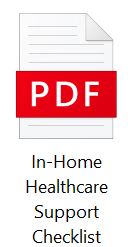 in-home healthcare support checklist