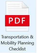 mobility & transportation for seniors planning checklist thumbnail