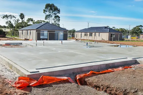cement concrete foundation Thrive at Home